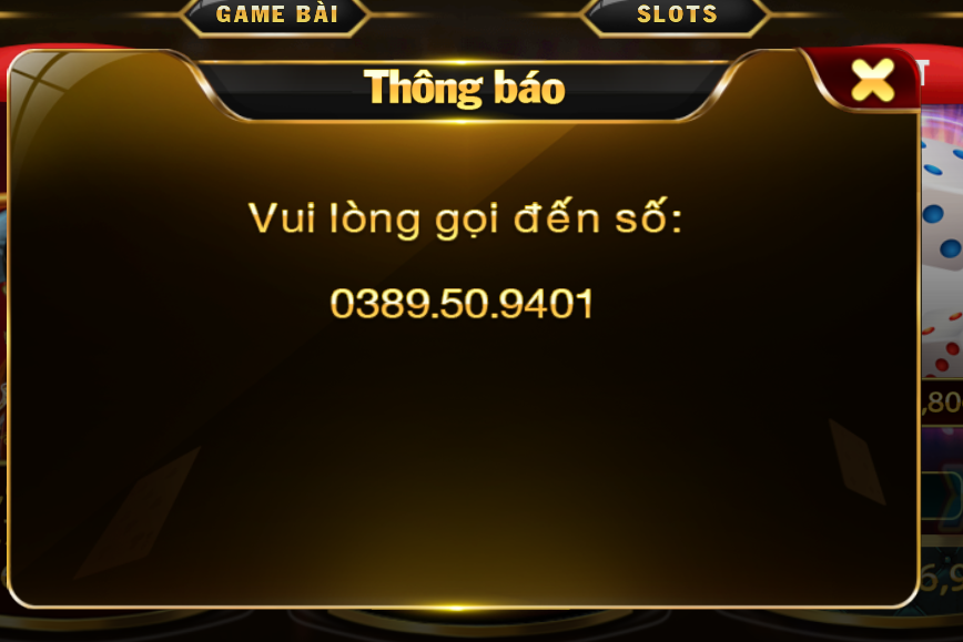 Số hotline liên hệ cổng game YO88