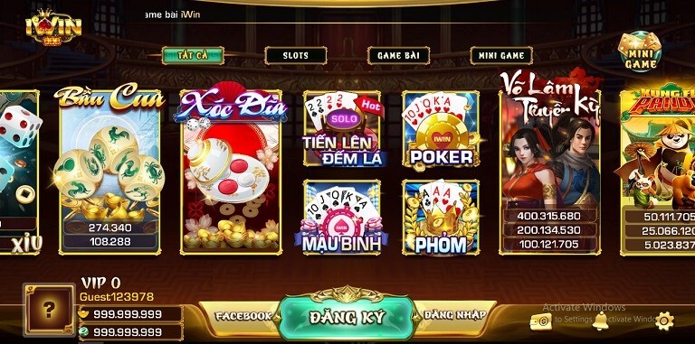 Casino tại cổng game iwin365.com
